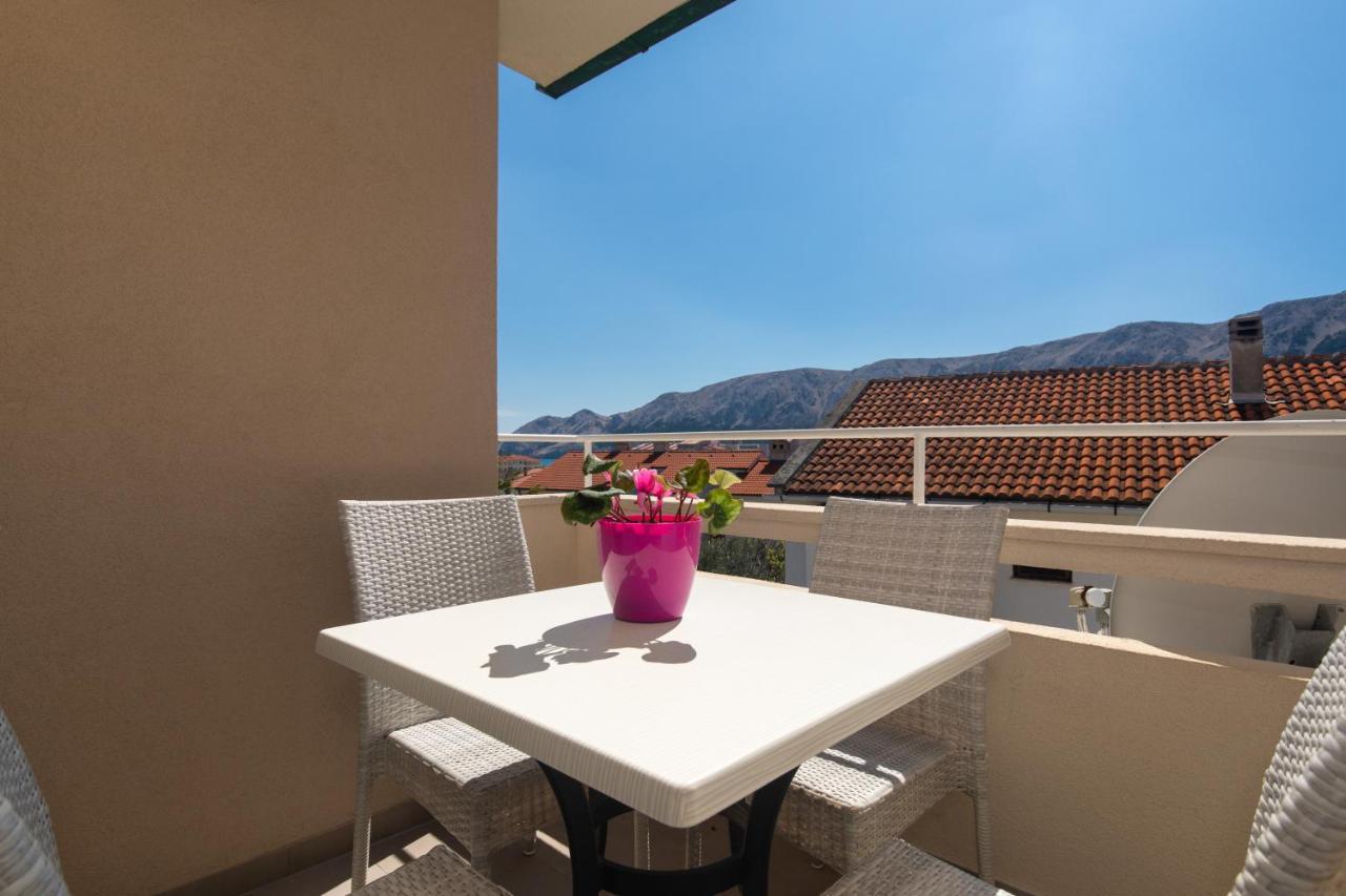 Apartment Ivanka 2 Baska  Bagian luar foto